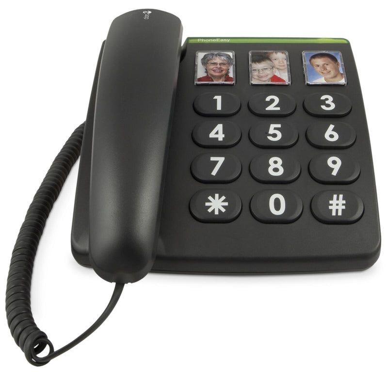 doro Phoneeasy 331ph Schnurgebundenes Telefon schwarz
