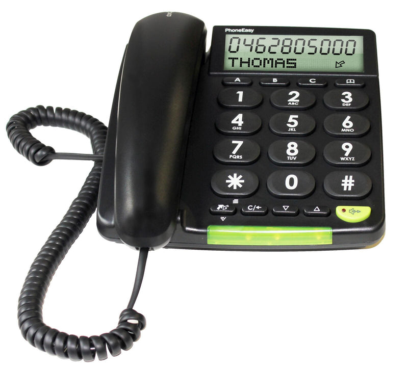 doro PHONEEASY 312CS Schnurgebundenes Telefon schwarz