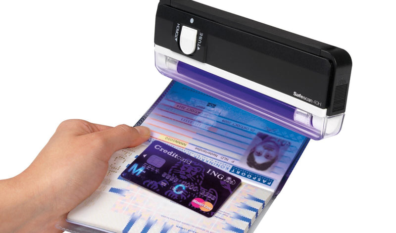 Safescan 40h mobiles Geldscheinprüfgerät