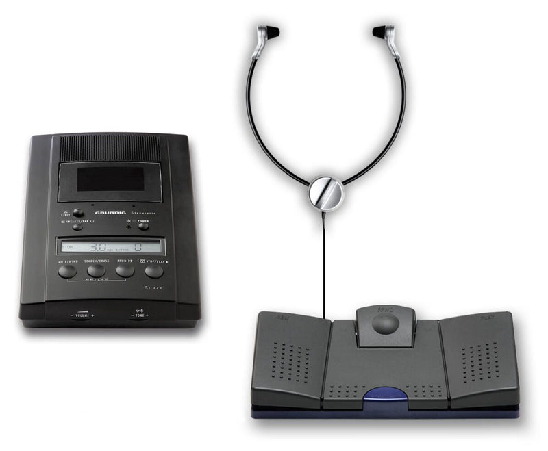 GRUNDIG Stenorette St 3221 Wiedergabegerät-Set