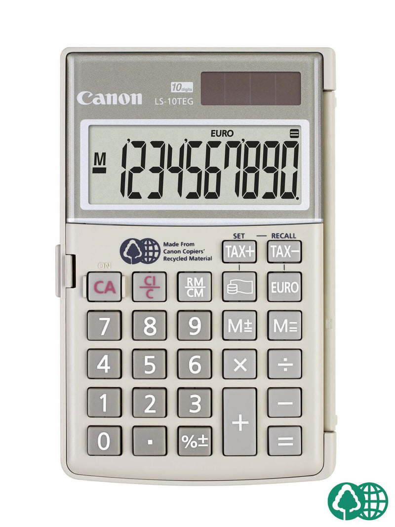 Canon Taschenrechner LS-10TEG grau/metallic