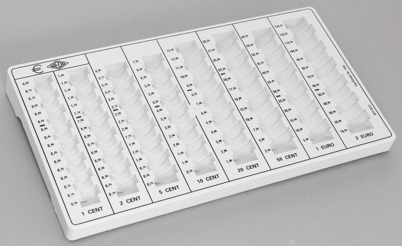 WEDO Zählbrett lichtgrau 32,8 x 17,8 x 3,1 cm