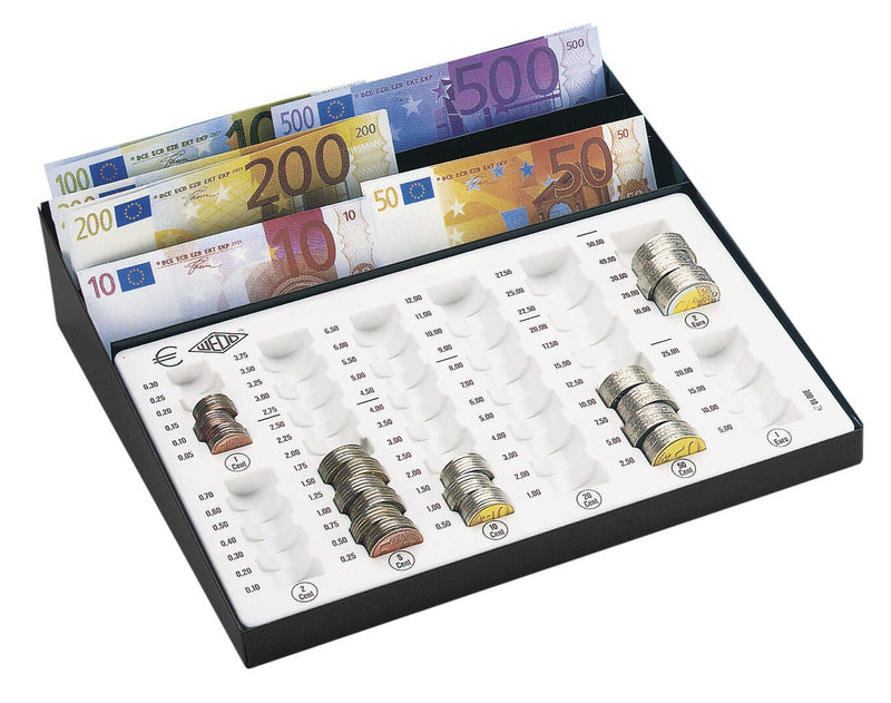 WEDO Zählbrett schwarz 27,0 x 25,5 x 6,5 cm