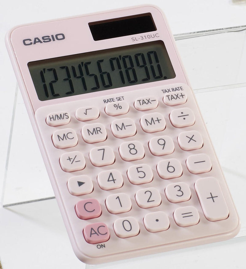 CASIO Taschenrechner SL-310UC rosa