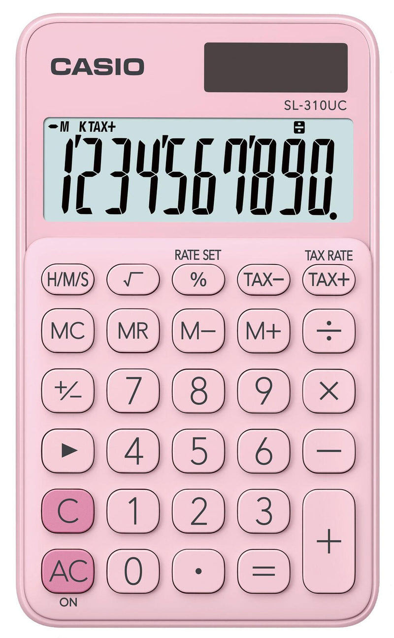 CASIO Taschenrechner SL-310UC rosa