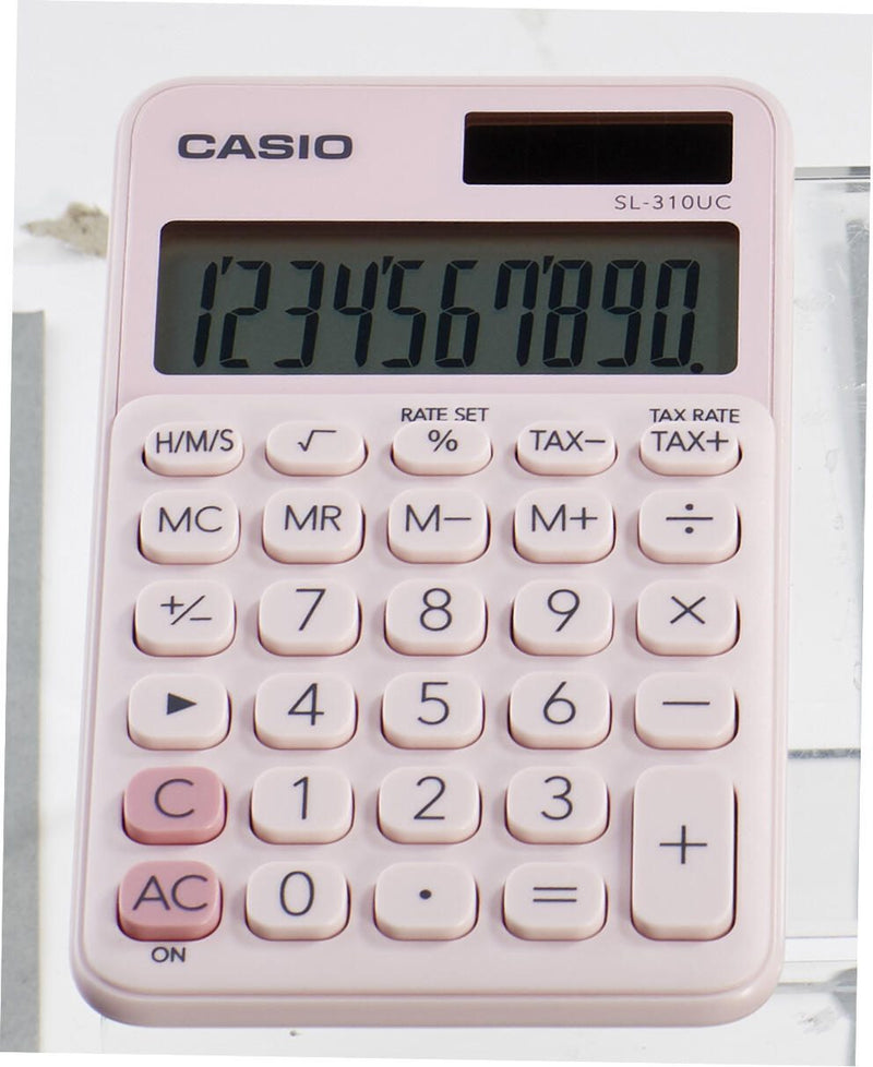 CASIO Taschenrechner SL-310UC rosa