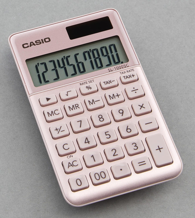 CASIO Taschenrechner SL-1000SC rosa