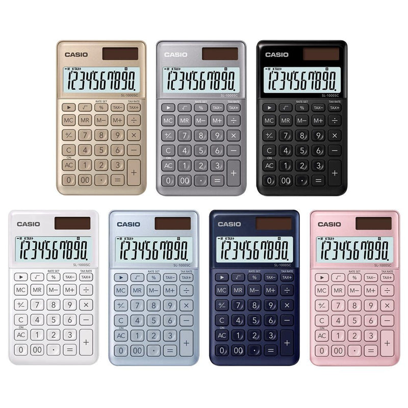 CASIO Taschenrechner SL-1000SC rosa