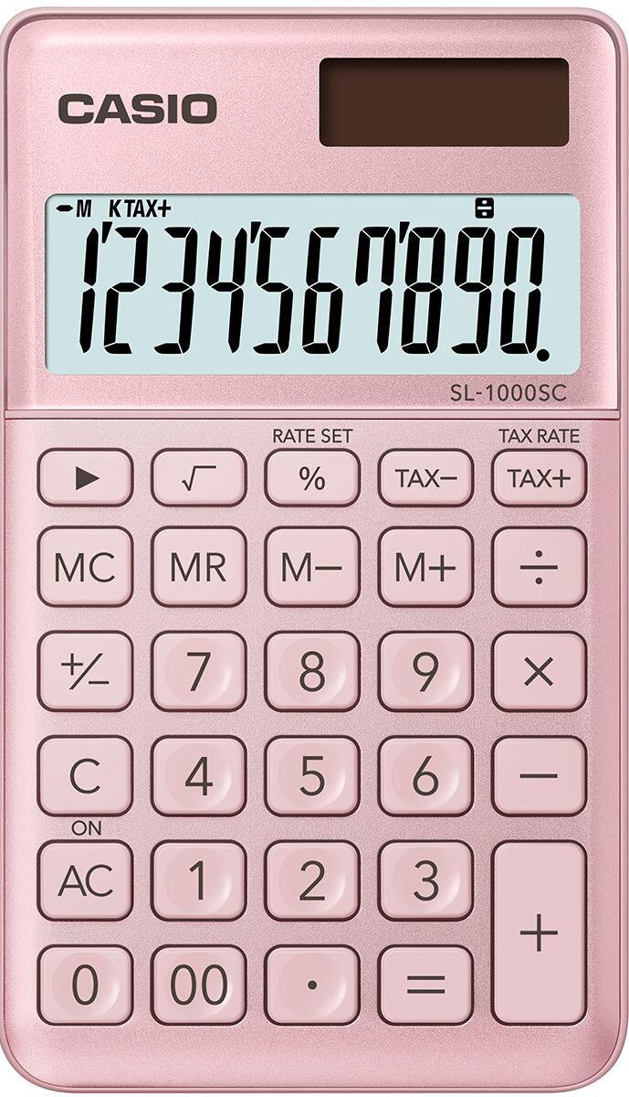 CASIO Taschenrechner SL-1000SC rosa