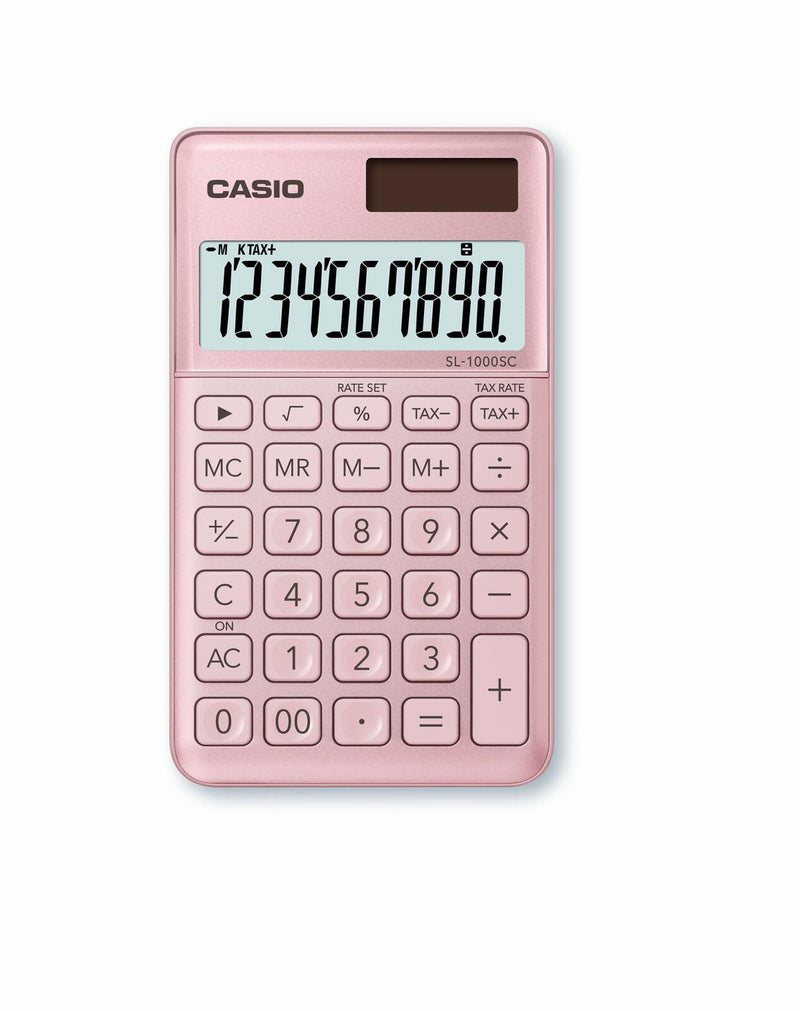 CASIO Taschenrechner SL-1000SC rosa