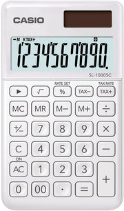 CASIO Taschenrechner SL-1000SC weiß
