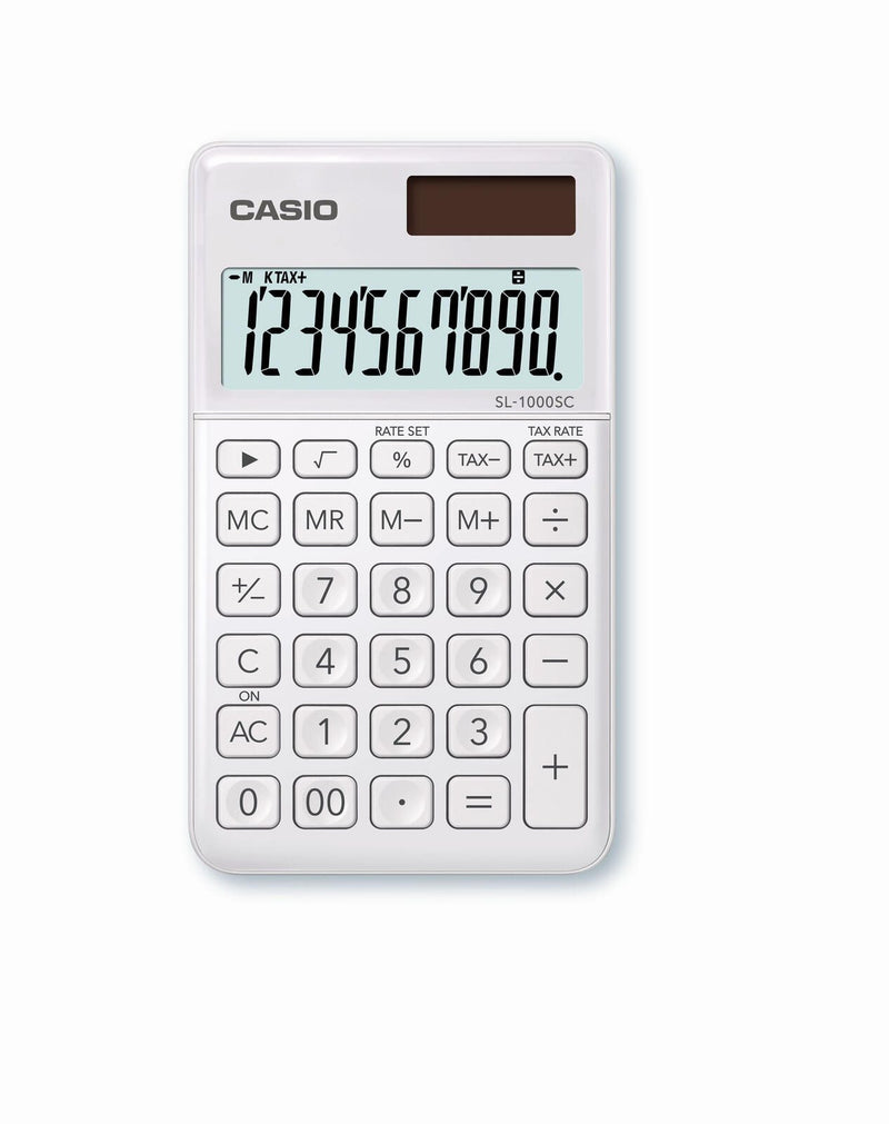 CASIO Taschenrechner SL-1000SC weiß