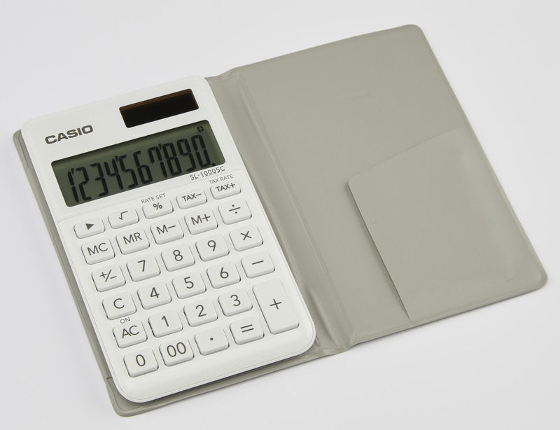 CASIO Taschenrechner SL-1000SC weiß