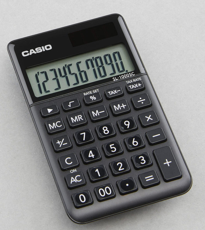 CASIO Taschenrechner SL-1000SC schwarz