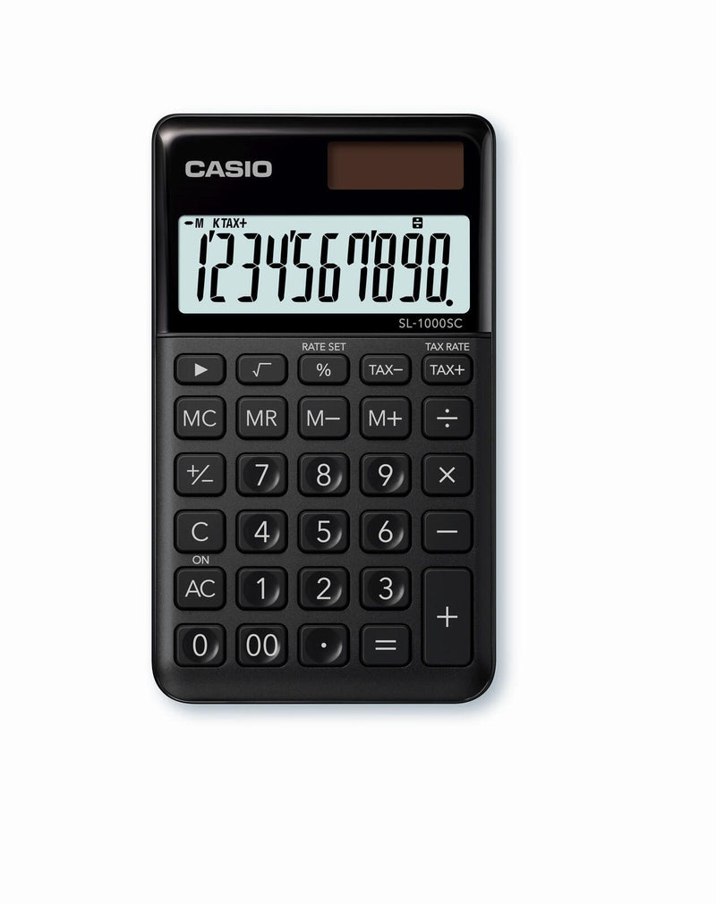 CASIO Taschenrechner SL-1000SC schwarz