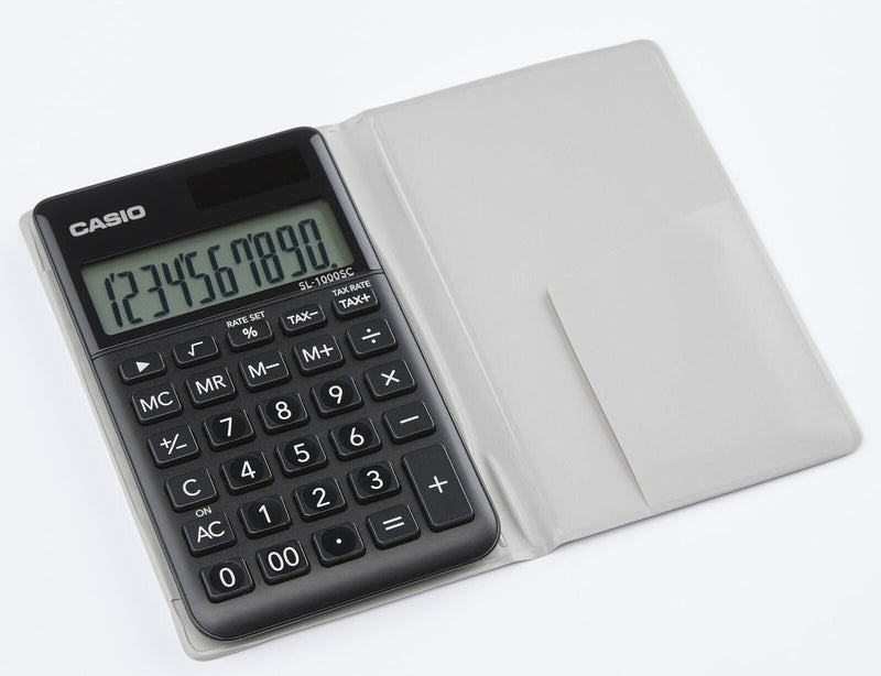 CASIO Taschenrechner SL-1000SC schwarz