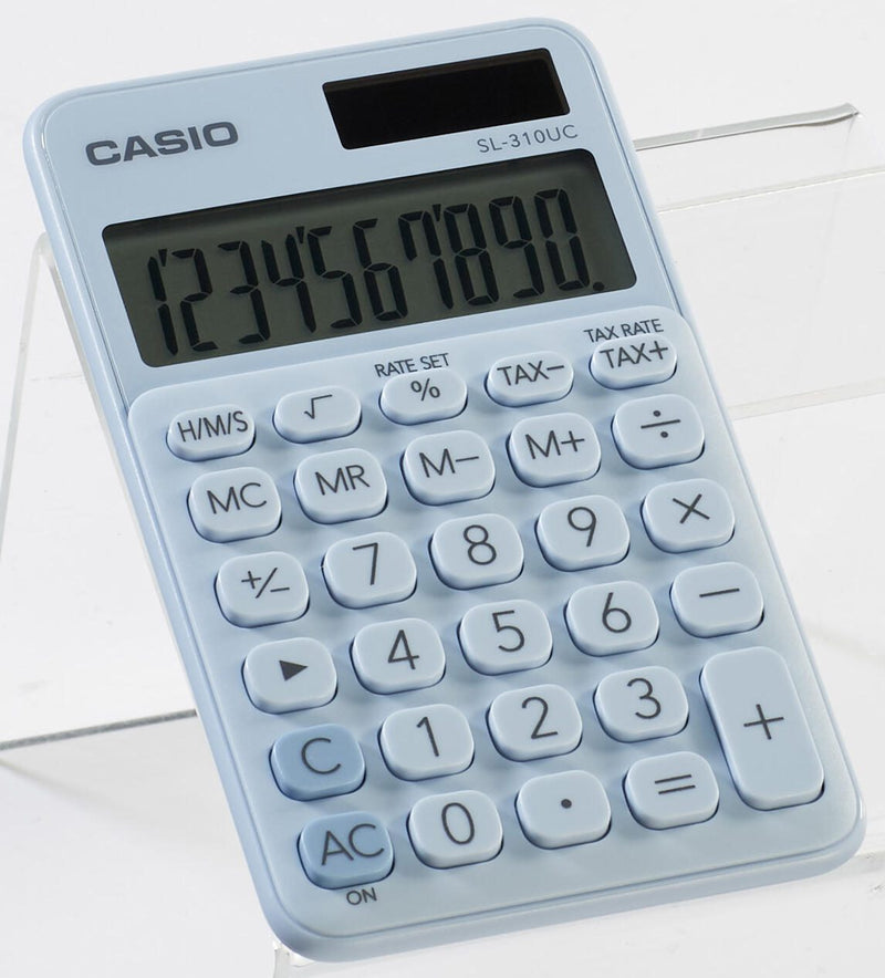 CASIO Taschenrechner SL-310UC hellblau