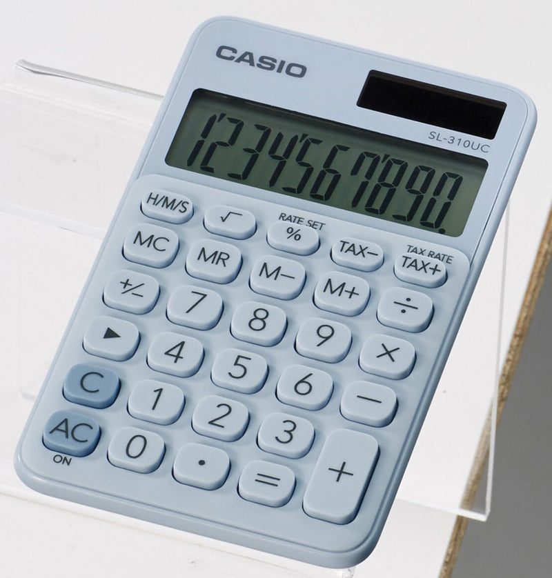 CASIO Taschenrechner SL-310UC hellblau
