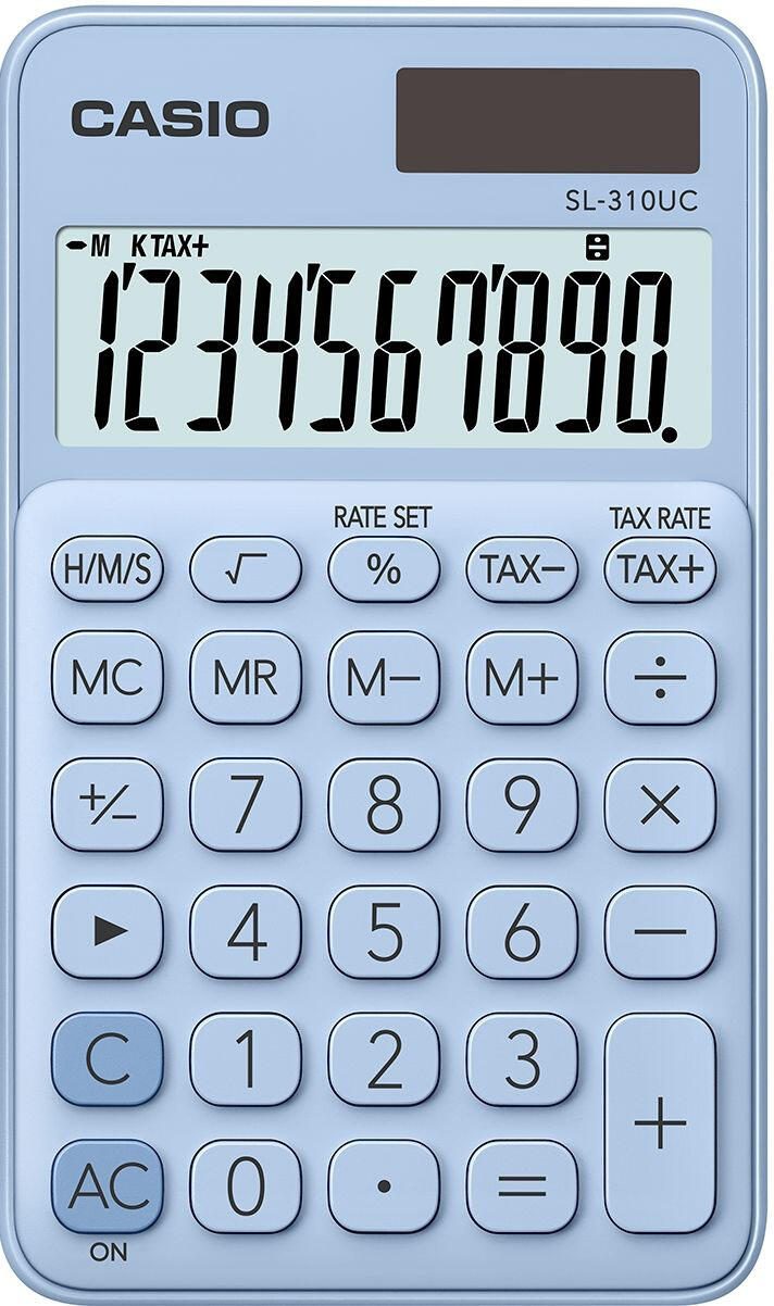 CASIO Taschenrechner SL-310UC hellblau