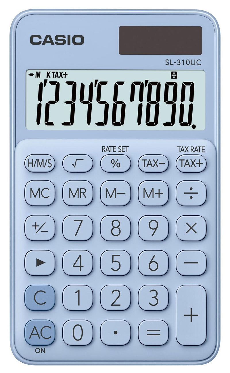 CASIO Taschenrechner SL-310UC hellblau
