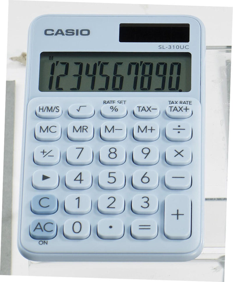 CASIO Taschenrechner SL-310UC hellblau