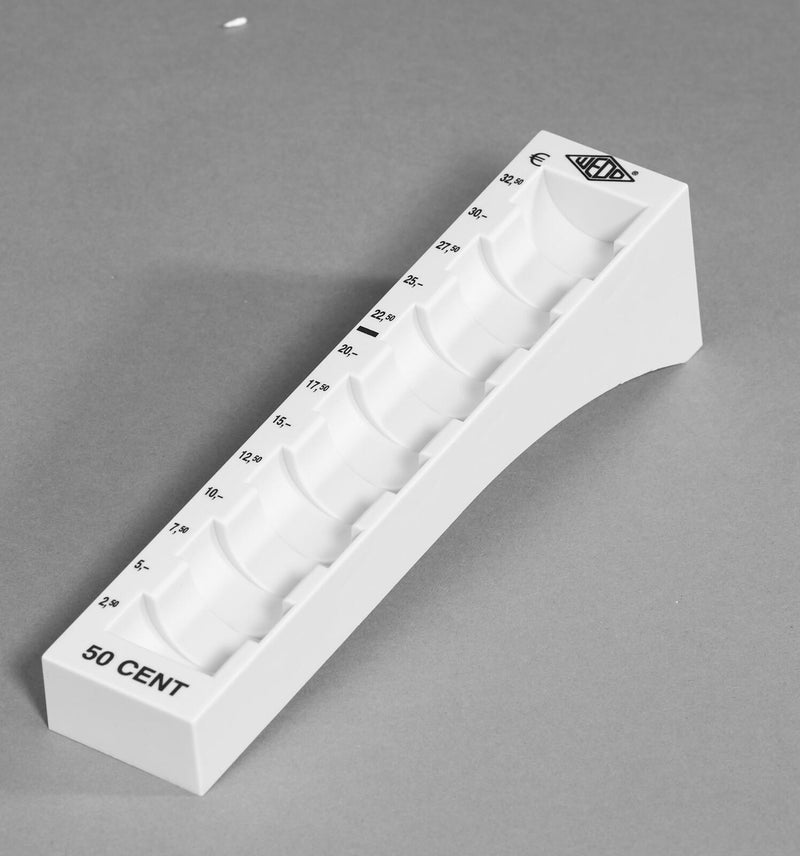 WEDO Münzrille Euro 0,50