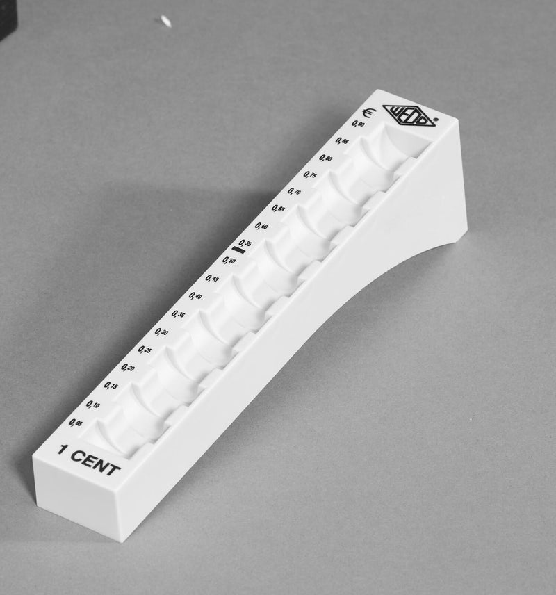 WEDO Münzrille Euro 0,01