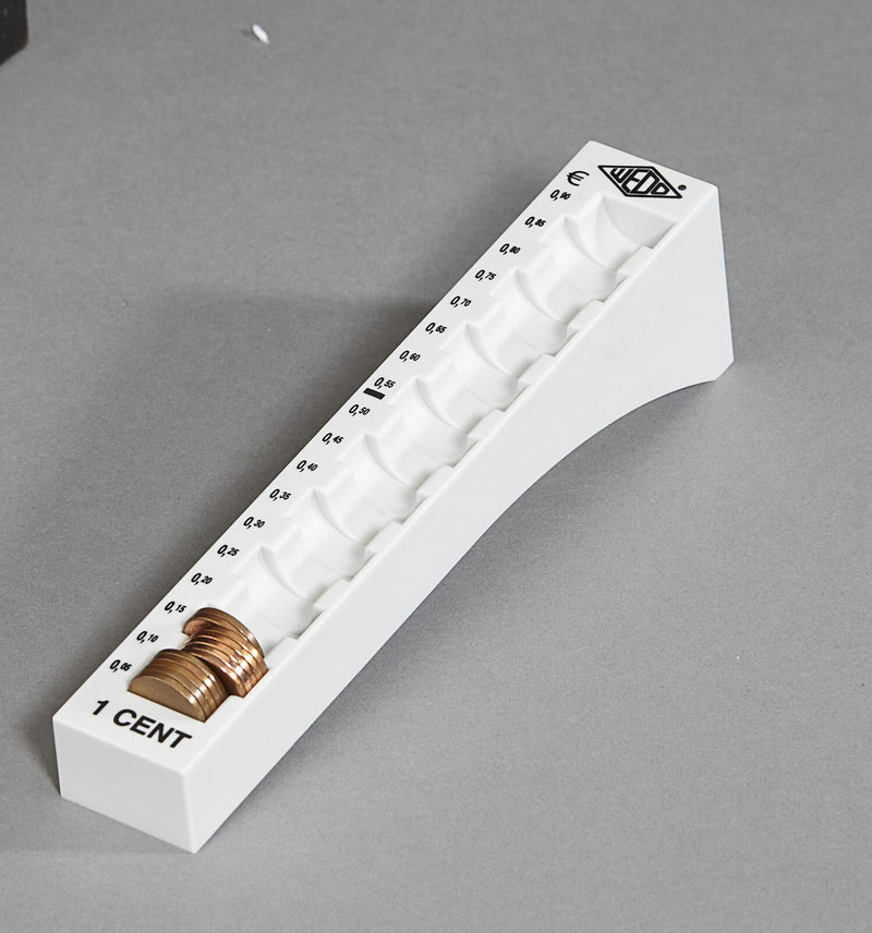 WEDO Münzrille Euro 0,01