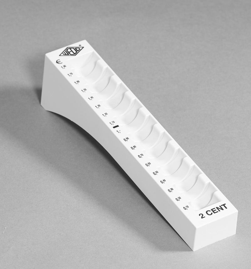 WEDO Münzrille Euro 0,02