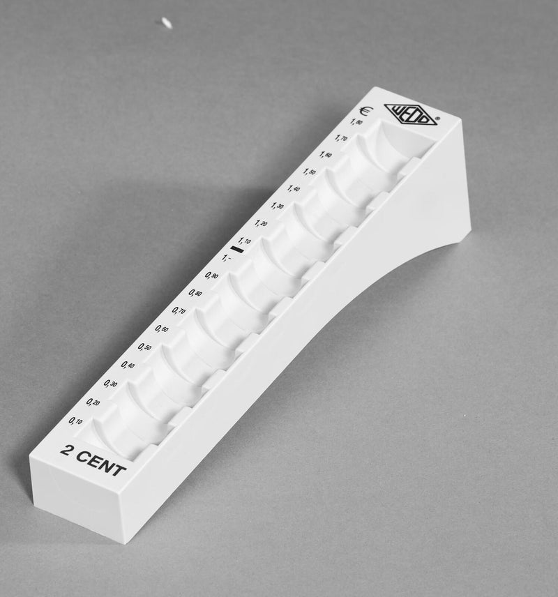 WEDO Münzrille Euro 0,02