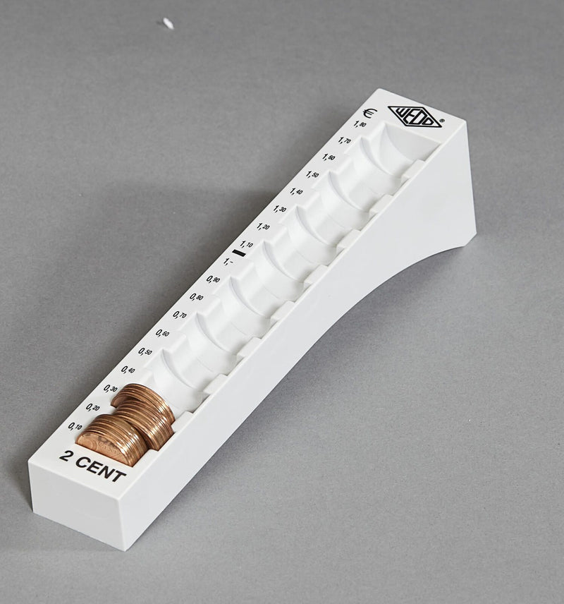 WEDO Münzrille Euro 0,02