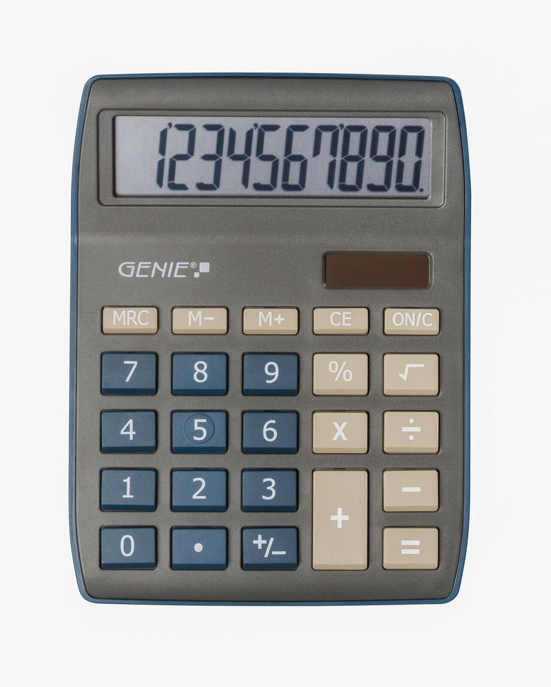 GENIE Tischrechner 840 DB dunkelblau/grau