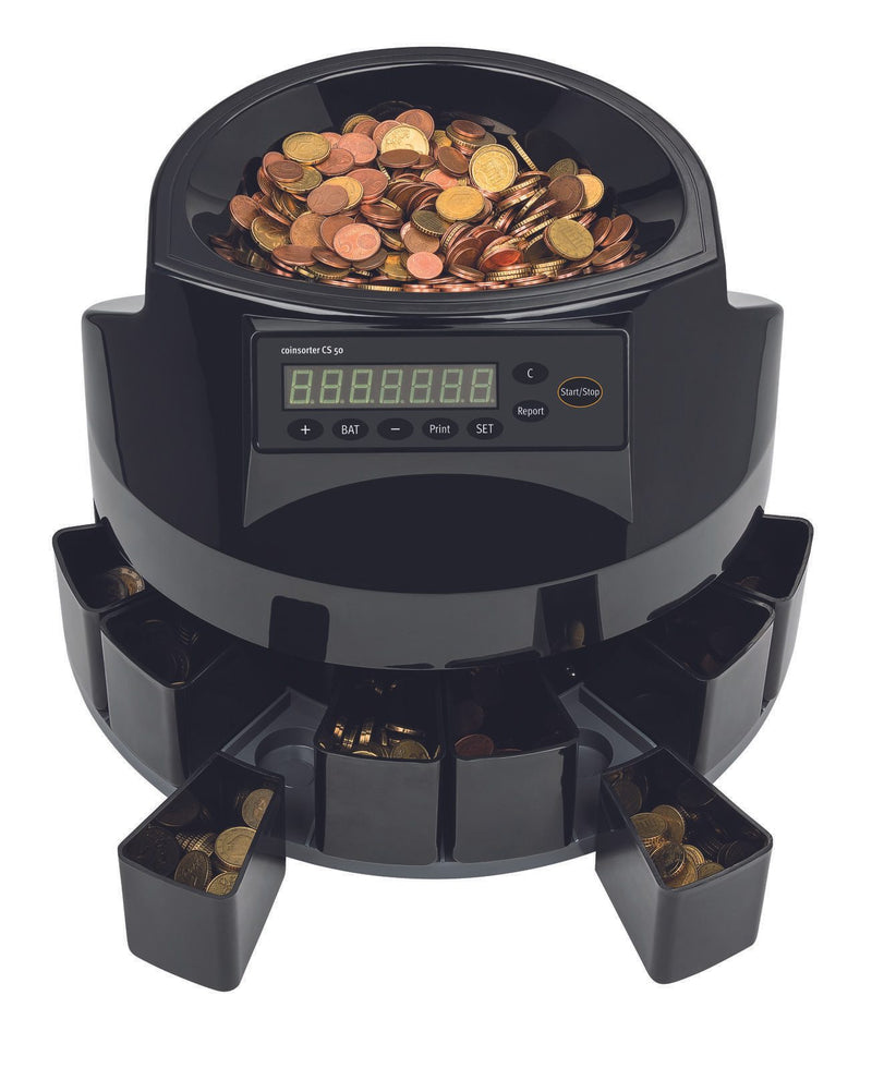 ratiotec Münzzähl- und Sortiermaschine CS 50