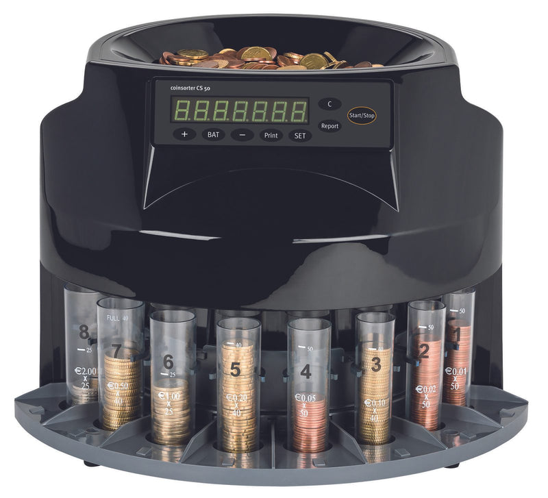 ratiotec Münzzähl- und Sortiermaschine CS 50