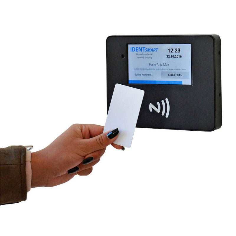 IDENTsmart Stempelkarten weiß