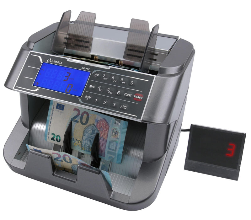 OLYMPIA Banknotenzähler NC455