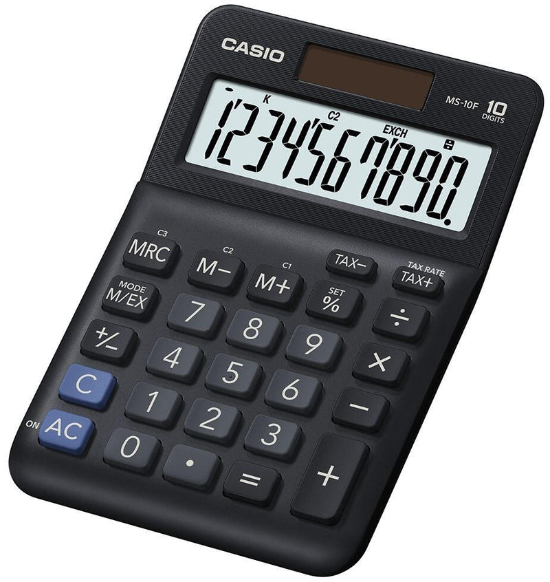 CASIO Tischrechner MS-10F schwarz