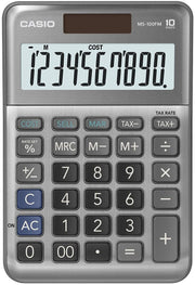 CASIO Tischrechner MS-100FM grau