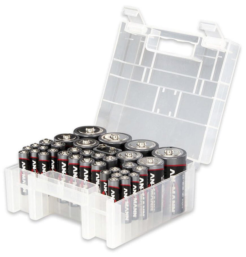 ANSMANN Batterien-Set Baby C, Micro AAA, Mono D, Mignon AA, E-Block 1.5 V