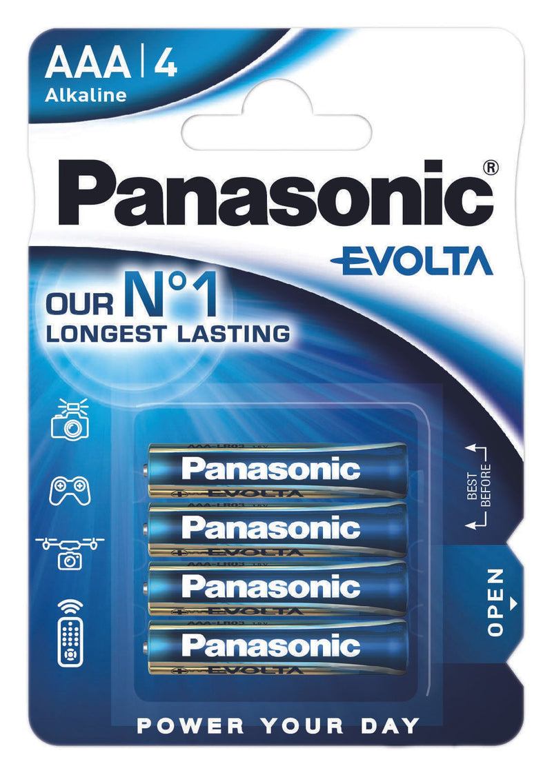 Panasonic Batterie Micro AAA 1.5 V