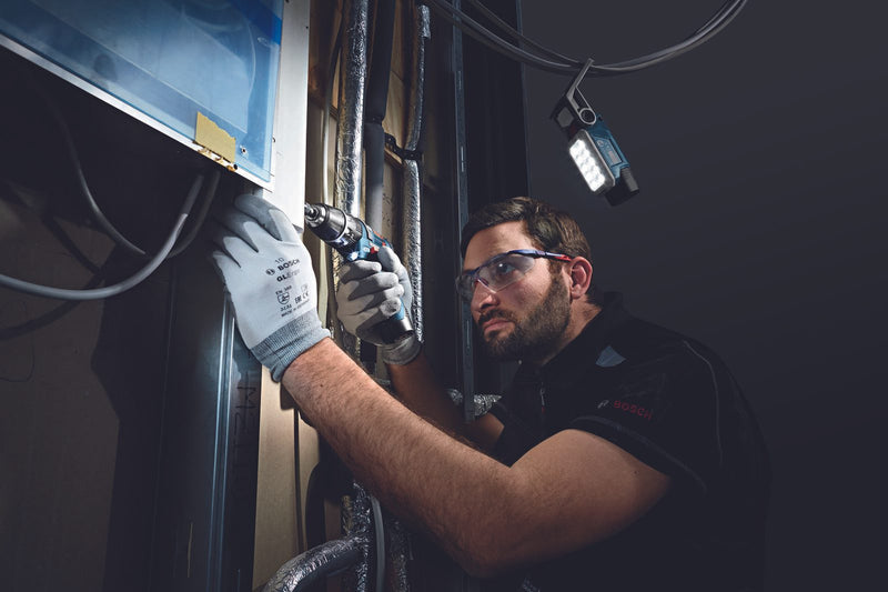 BOSCH Professional Akku-LED-Baustrahler silber
