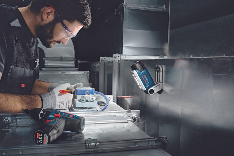 BOSCH Professional Akku-LED-Baustrahler silber