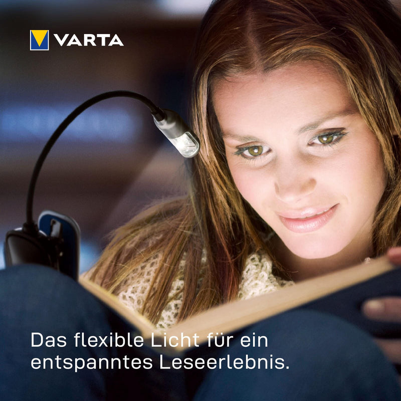 VARTA Buch-Leselampe 25.5 cm schwarz