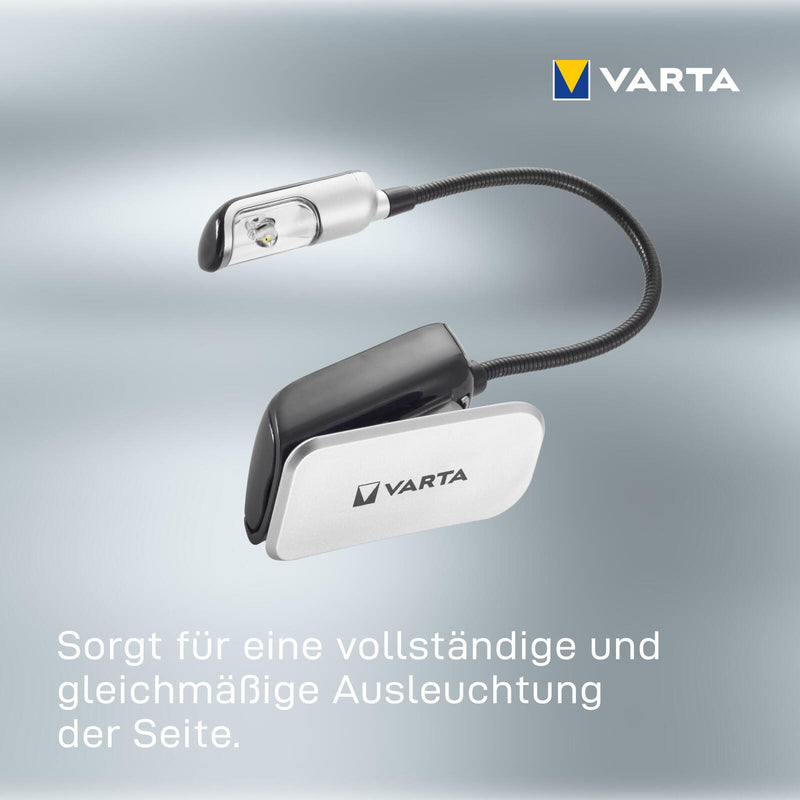VARTA Buch-Leselampe 25.5 cm schwarz