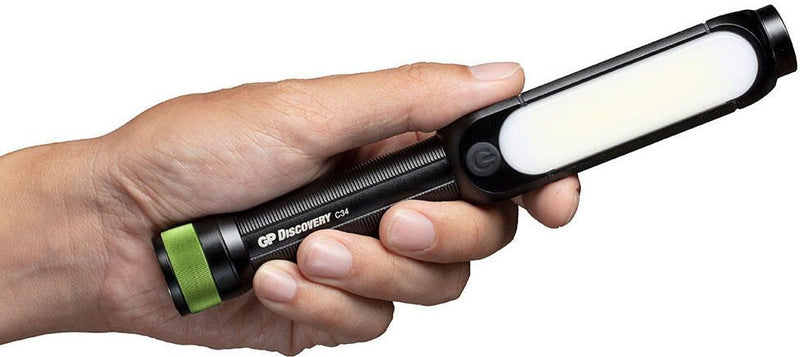 GP Taschenlampe 19.3 cm schwarz