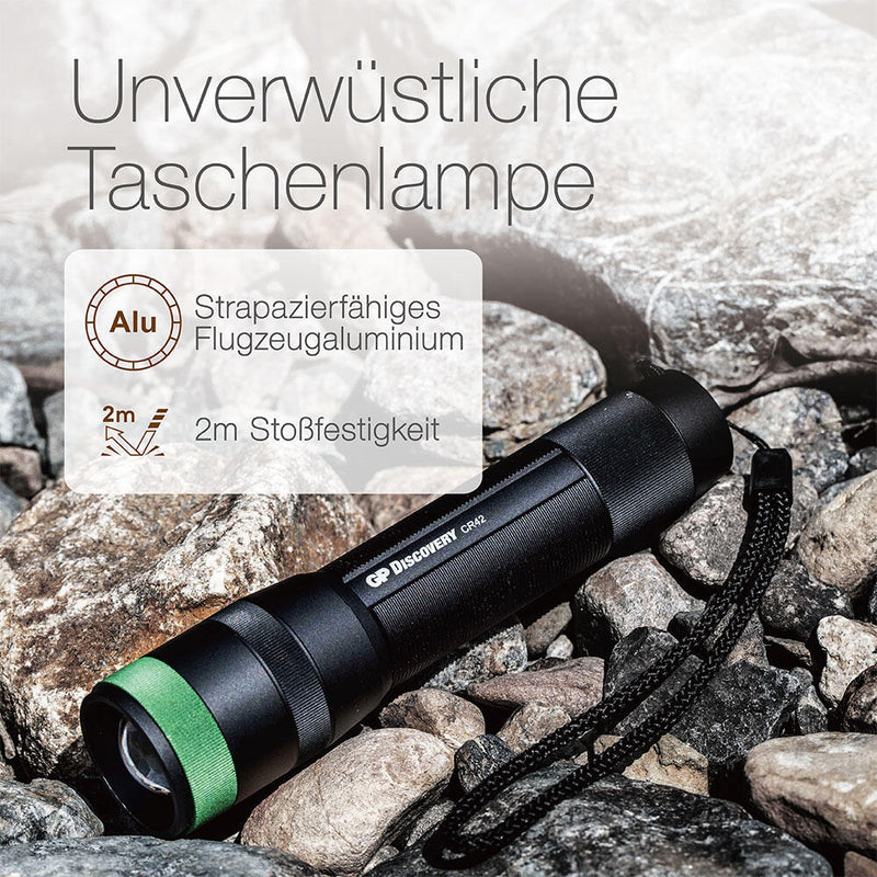 GP Taschenlampe schwarz