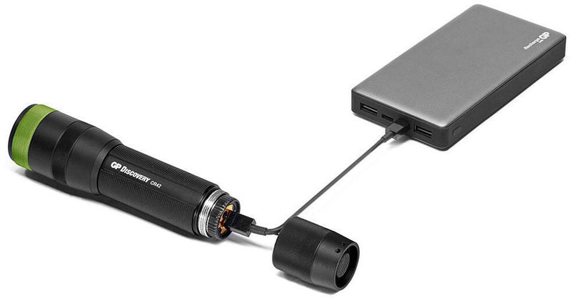 GP Taschenlampe schwarz