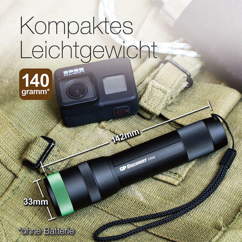 GP Taschenlampe schwarz