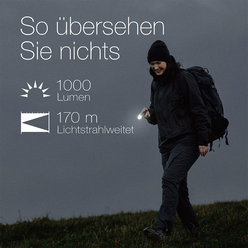 GP Taschenlampe schwarz