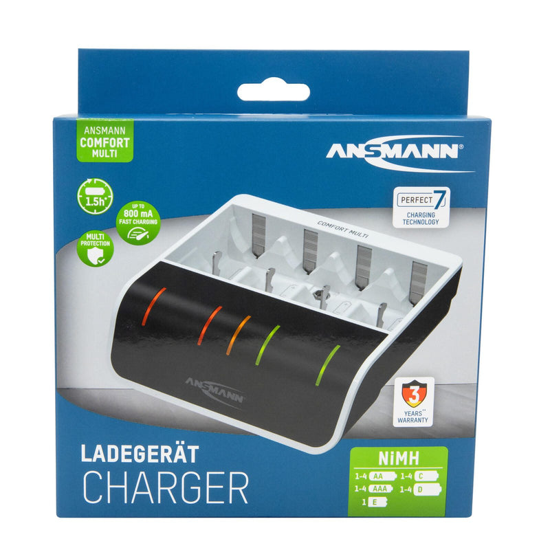 ANSMANN Akku-Ladegerät Comfort Multi